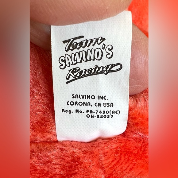 2000 JEFF GORDON 24 NASCAR Team Salvino Racing Orange Bean (y) Bear Plush - Picture 7 of 7